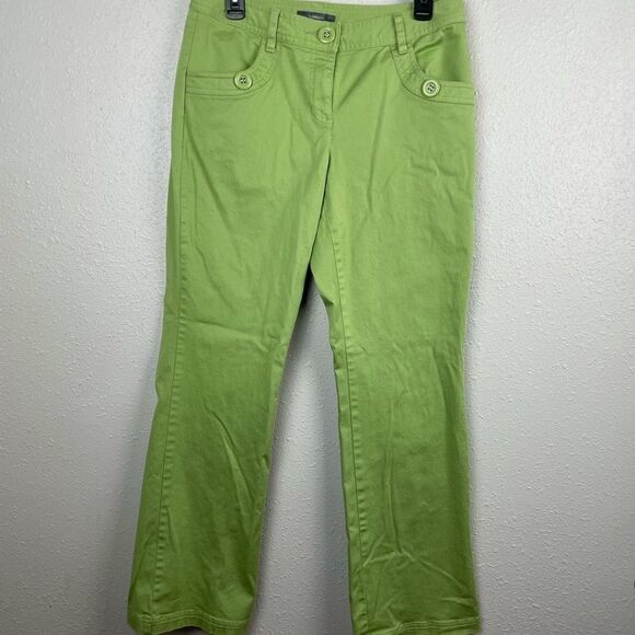 Liz Claiborne Pants - Liz Claiborne Green Audra Jeans Size 10 EUC